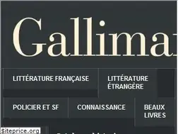 Sites similar to gallimard.fr