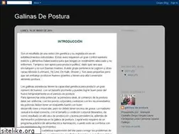 Sites similar to gallinasdepostura.blogspot.com