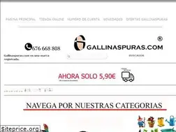 Sites similar to gallinaspuras.com