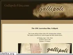 Sites similar to gallipoli-film.com