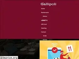 Sites similar to gallipolicafe.co.uk