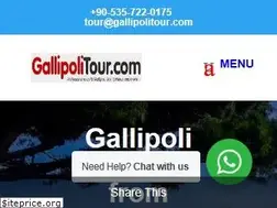 Sites similar to gallipolitour.com