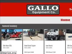 Sites similar to galloequipment.com