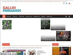 Sites similar to gallosperuanos.com