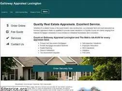 Sites similar to gallowayappraisallexington.com