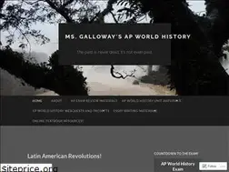 Sites similar to gallowayapworld.wordpress.com