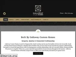 Sites similar to gallowaycustomhomessc.com