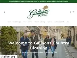 Sites similar to gallyonsclothing.co.uk