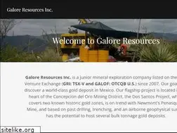 Sites similar to galoreresources.com