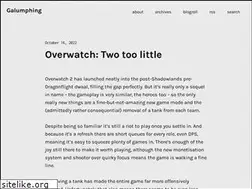 Sites similar to galumphing.net