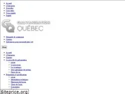 Sites similar to galvanisationquebec.com