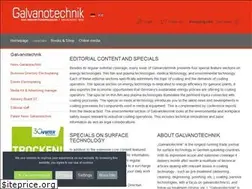 Sites similar to galvanotechnik.com