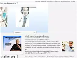Sites similar to galvanotherapie-heute.de