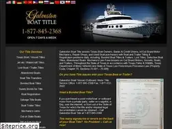 Sites similar to galvestonboattitle.com