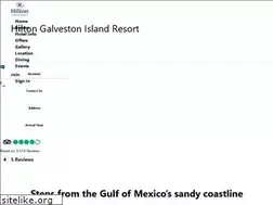 Sites similar to galvestonhilton.com