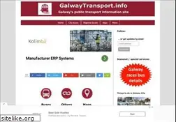 Sites similar to galwaytransport.info