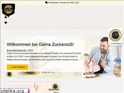 Sites similar to gama-zuckersuess.com