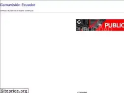 Sites similar to gamavision.com.ec