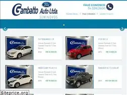 Sites similar to gambattoautoseminovos.com.br
