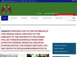 Sites similar to gambiaembassydc.us