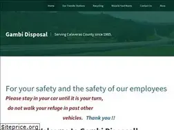 Sites similar to gambidisposal.com
