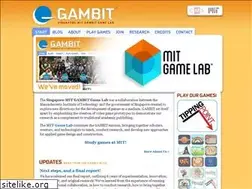 Sites similar to gambit.mit.edu
