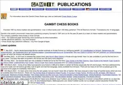 Sites similar to gambitbooks.com
