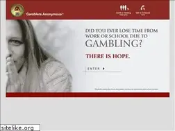 Sites similar to gamblersanonymous.org