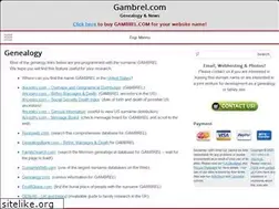 Sites similar to gambrel.com