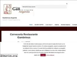 Sites similar to gambrinus-arganda.com