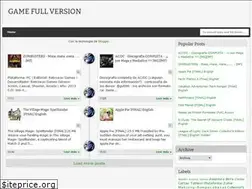 Sites similar to game-fullversion.blogspot.com