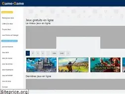 Sites similar to game-game.fr