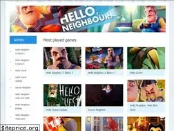 Sites similar to game-helloneighbor.com