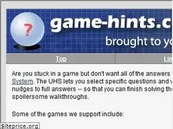 Sites similar to game-hints.com