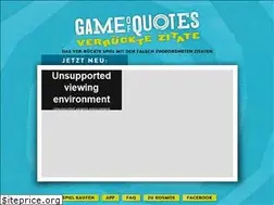 Sites similar to game-of-quotes.de