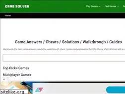 Sites similar to game-solver.com
