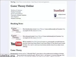 Sites similar to game-theory-class.org