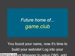 Sites similar to game.club