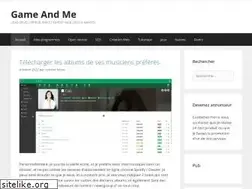 Sites similar to gameandme.fr
