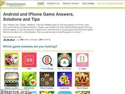Sites similar to gameanswers.net