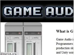 Sites similar to gameaudio101.com