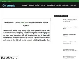Sites similar to gamebai.club