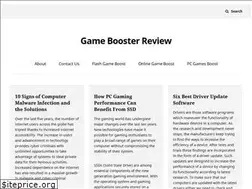 Sites similar to gameboosterreview.com