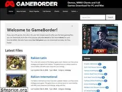 Sites similar to gameborder.com