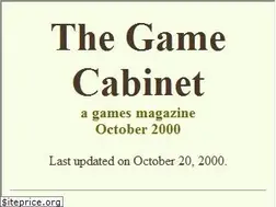 Sites similar to gamecabinet.com