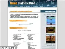 Sites similar to gameclassification.com