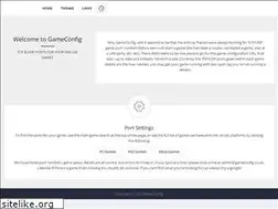 Sites similar to gameconfig.co.uk