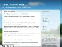 Sites similar to gameconquerorsteps.blogspot.com