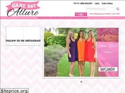 Sites similar to gamedayallure.com