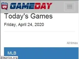 Sites similar to gamedaycalendar.com